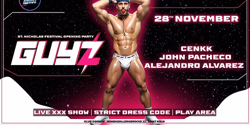 GUYZ - Official  Opening Party - St. Nicholas Festival Cologne 2025