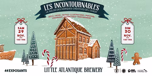 LES INCONTOURNABLES - SALON DES MARQUES CR\u00c9ATIVES DE L'OUEST - \u00e9dition 23