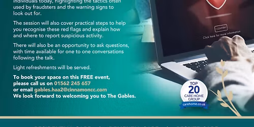 Scam and Fraud Awareness Talk with Barclays Bank