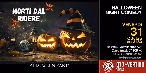 HALLOWEEN NIGHT COMEDY - Morti dal Ridere