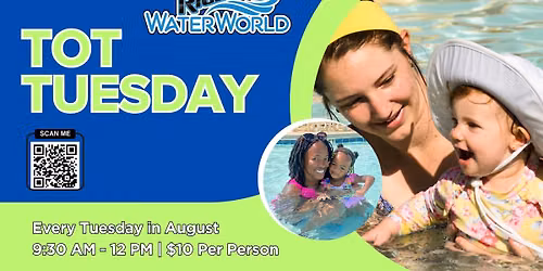 Tot Tuesday at Rigby's Water World 