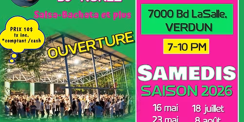 SAMEDI 16 MAI \u2764\ufe0f Piste Verdun, OUVERTURE saison 2026