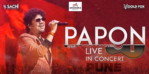 Papon Live In Concert - Pune
