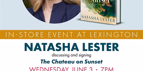 Natasha Lester discussing & signing The Chateau on Sunset
