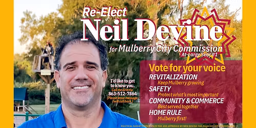 Re-Elect Neil Devine Campaign Kickoff & Fundraiser