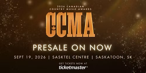 2026 Canadian Country Music Association Awards at SaskTel Centre