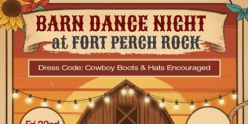Barn Dance Night - Live Country Music & Line Dancing at Fort Perch Rock