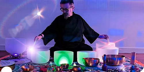 Bexhill's New Moon Sound Bath with crystal singing bowls