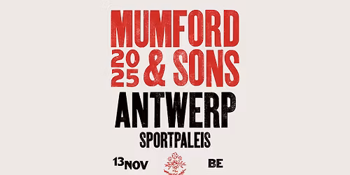 SOLD OUT! Mumford & Sons | Sportpaleis