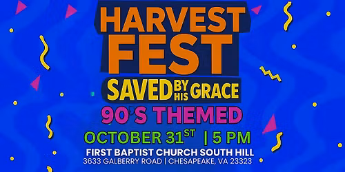 Harvest Fest 2025: Saved By His Grace