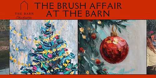 Christmas Sip & Paint at The Barn