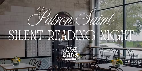 Clegalsbookclub x Patron Saint | Silent Reading Night