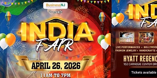  India Fair Hyatt Regency in New Jersey Area
