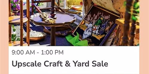 Upscale Craft and Yard Sale Henderson Nevada