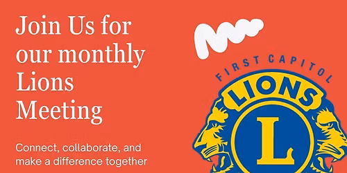 First Capitol Lions - November Meeting (Guest Welcome)