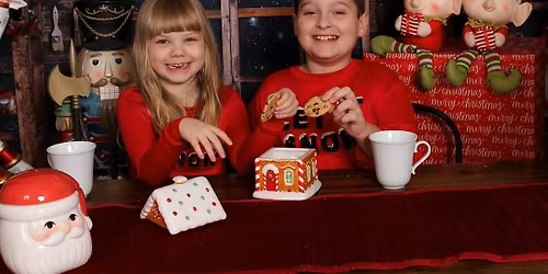 Santa's Workshop Experience - Photos, Crafts and Cookies