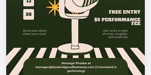 Open Mic Night!