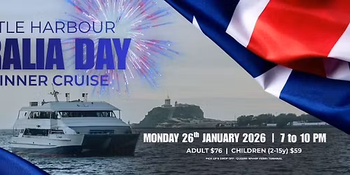 Australia Day '26 | Dinner Cruise