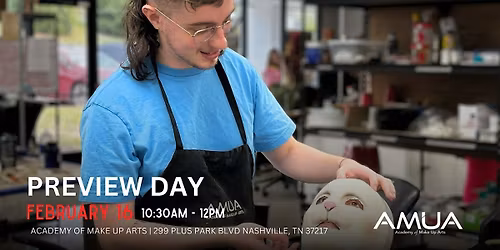 The Academy of Make Up Art's Preview Day