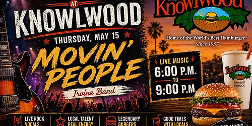 Live Music at Knowlwood - Movin' People