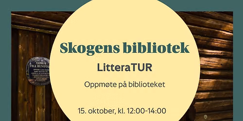 Skogens bibliotek \/\/ LitteraTUR