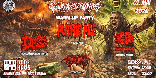 Berlin Desecration Warm-Up Party 2026
