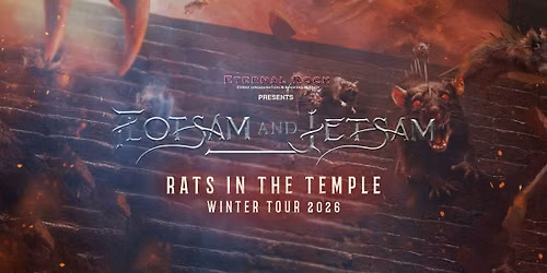 FLOTSAM AND JETSAM - Rats in the Temple Wintertour 2026