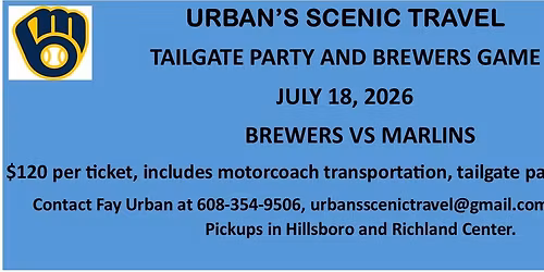 Annual Tailgate Party & Brewers Game