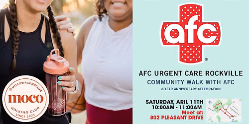 2-Year Anniversary: Community Walk with AFC x MoCo Walking Club