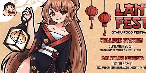 Otaku's Famous Food + Anime Lantern Festival: Dallas, TX