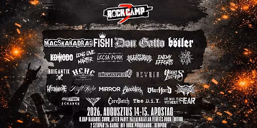 Rock Camp 2026