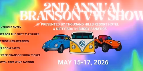 2nd Annual Branson VW Show