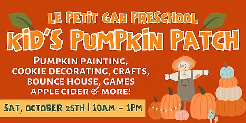 2025 Kid's Fall Festival & Pumpkin Patch