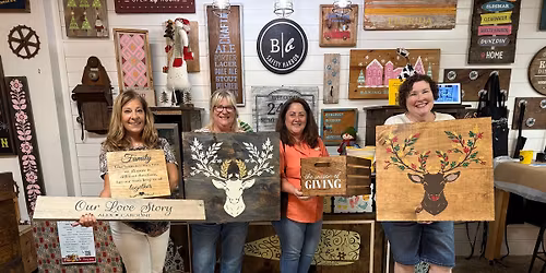 Do-It-Yourself Home Decor Pick Your Project Workshop