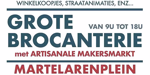 GROTE BROCANTERIE van de JAARMARKT - LEUVEN