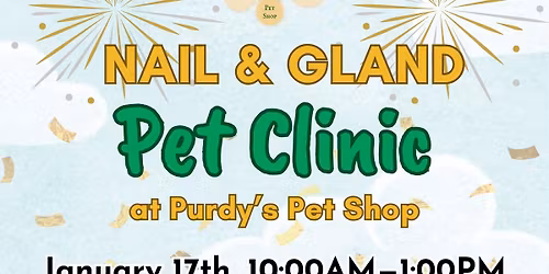 Nail & Gland Pet Clinic at Purdy's Pet Shop