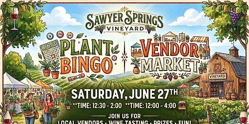 Plant Bingo with Vendor Market