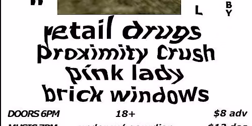 Retail Drugs\/ Proximity Crush\/ Pink Lady\/ Brick Windows