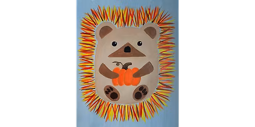Pumpkin Spiced Hedgehog - Paint and Sip in Chicago | Classpop!\u2122