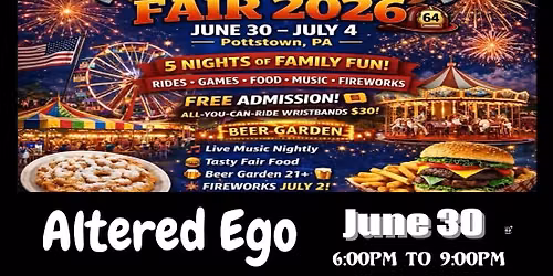 Altered Ego Rocks Norco Fairgrounds outdoor beer garden
