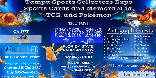Tampa Bay Sports Collectors Expo