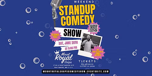 Father's Day Weekend Comedy Show at Mount Royal Soaps