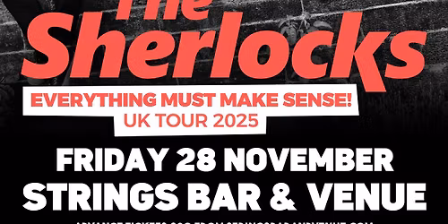 The Sherlocks Live at Strings Bar & Venue