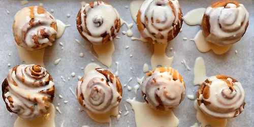 Cinnamon Rolls \u2022 Ages 2-8 with Caregiver 