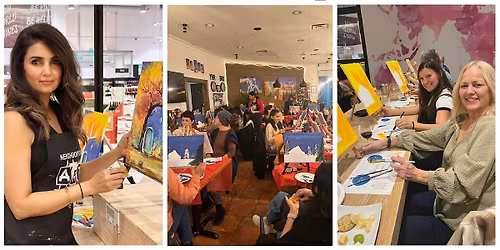 " Palette and Pinot" : Sip, paint and create!