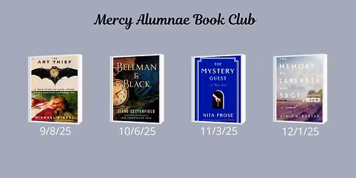 Mercy Alumnae Book Club - December Meeting
