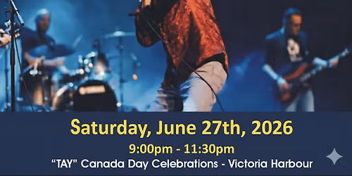 The Hip Experience at Tay Canada Day