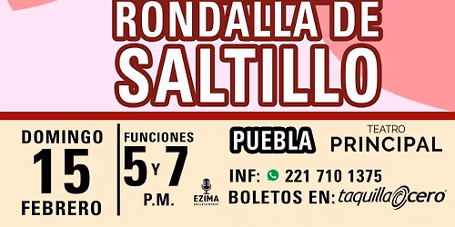 LA ORIGINAL RONDALLA DE SALTILLO de la UAAAN - PUEBLA
