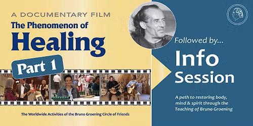 Documentary Film: "The Phenomenon of Healing" and Information Session