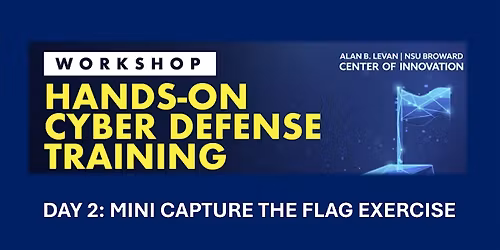 Workshop Day 2: Mini Capture the Flag Exercise